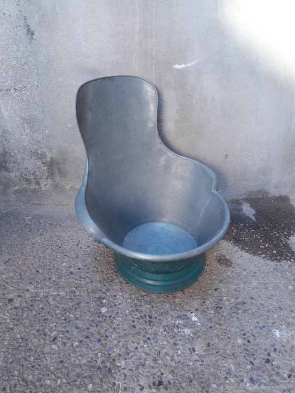 bañera zinc (60eu.) 1u